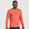 Saucony Stopwatch Graphic Ανδρική Μακρυμάνικη Μπλούζα, Μέγεθος: S