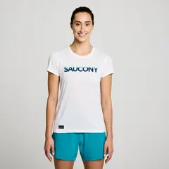 Saucony Stopwatch Graphic Women's T-Shirt, Size: XS
