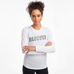 Saucony Stopwatch Long Sleeve Γυναικείο Μακρυμάνικο, Μέγεθος: XS