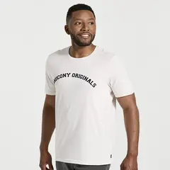 Saucony Rested T-Shirt Ανδρικό Κοντομάνικο, Μέγεθος: S
