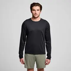 Saucony Stopwatch Men's Longsleeve, Size: S