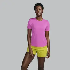 Saucony Stopwatch Γυναικείο Κοντομάνικο, Μέγεθος: XS