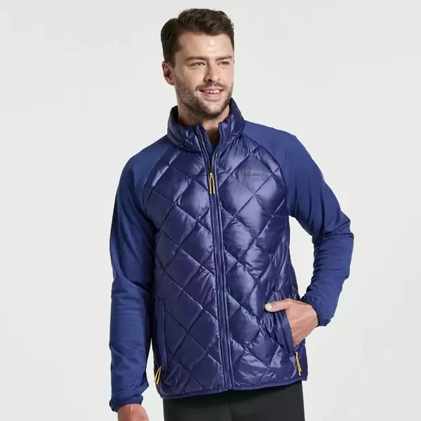 Saucony Boulder Oysterpuff Jacket Ανδρικό Μπουφάν, Μέγεθος: M