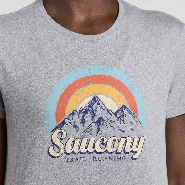 Saucony Rested Γυναικείο Κοντομάνικο, Μέγεθος: XS, 3 image