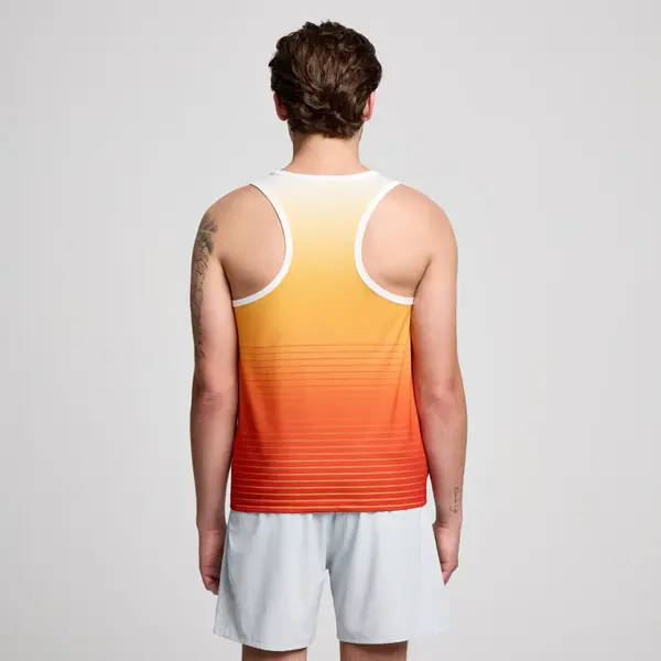 Saucony Stopwatch Graphic Singlet Ανδρικό Κοντομάνικο, Μέγεθος: S, 2 image