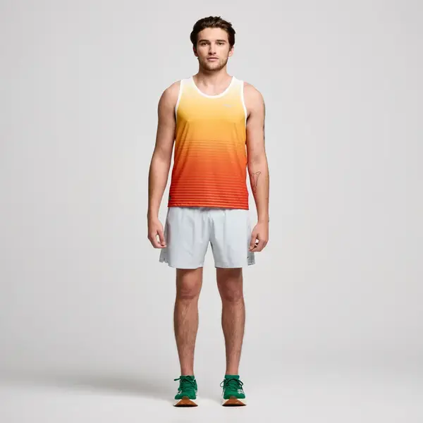 Saucony Stopwatch Graphic Singlet Ανδρικό Κοντομάνικο, Μέγεθος: S, 8 image