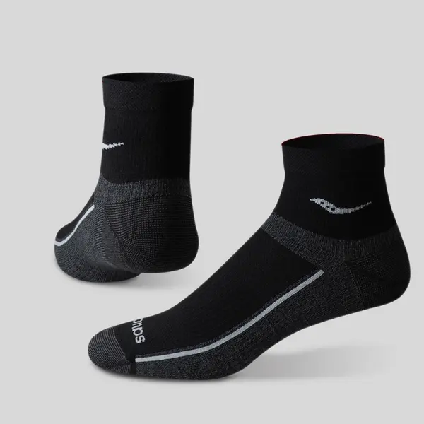Saucony Inferno Ultralight Quarter Unisex Socks, Size: 36-39, 2 image