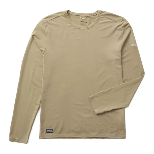 Saucony Stopwatch Long Sleeve Ανδρικό Κοντομάνικο, Μέγεθος: S