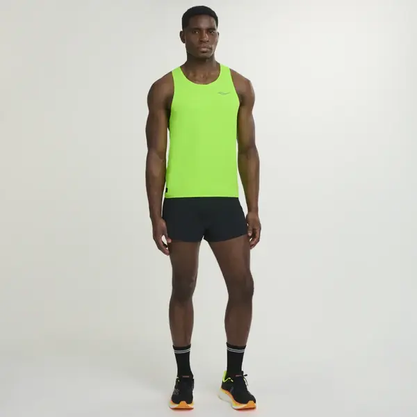 Saucony Endorphin Singlet Ανδρικό Αμάνικο, Μέγεθος: S