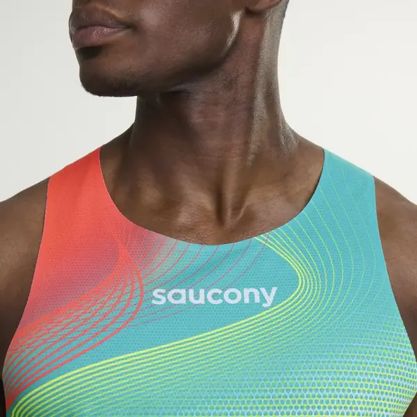 Saucony Endorphin Singlet Ανδρικό Αμάνικο, Μέγεθος: S, 5 image