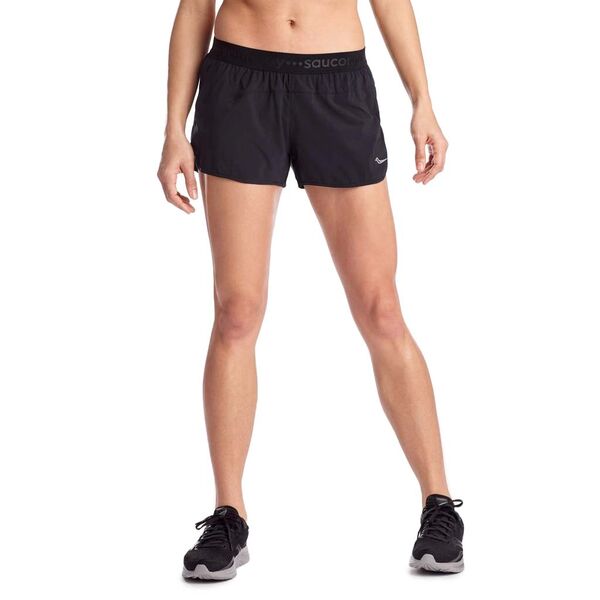 Saucony Split Second 2.5" Γυναικείο Σόρτς, Μέγεθος: L
