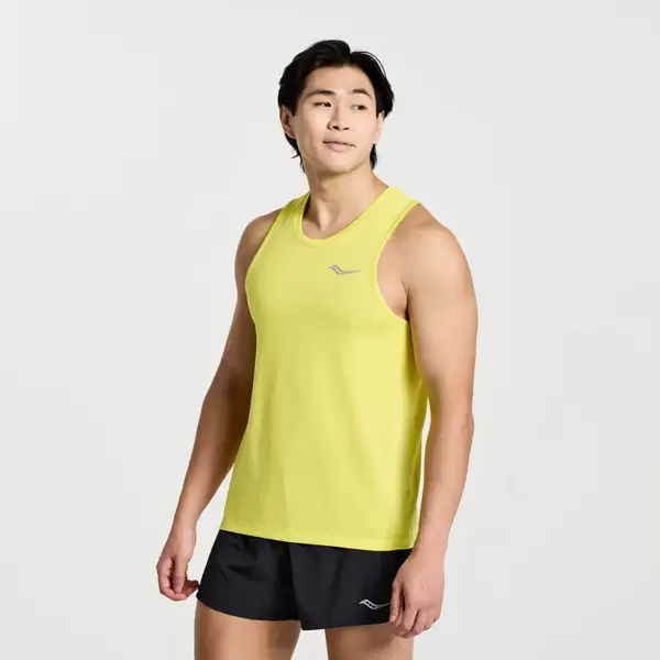 Saucony Stopwatch Singlet Ανδρικό Αμάνικο, Μέγεθος: XXL