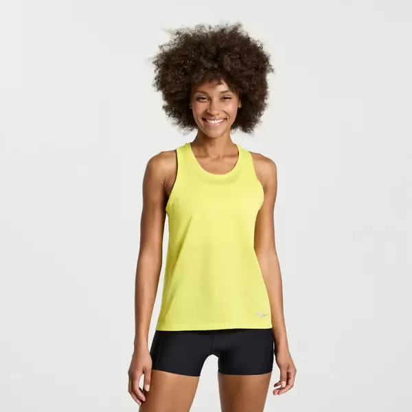 Saucony Stopwatch Singlet Γυναικείο Αμάνικο, Μέγεθος: XS